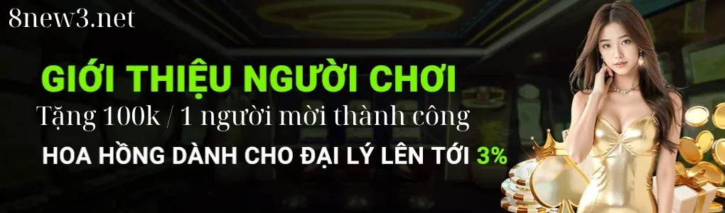 Tặng 100k mời bạn tại trang 888new3